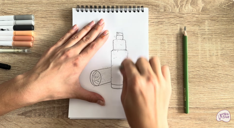 Рисуем Тональный крем