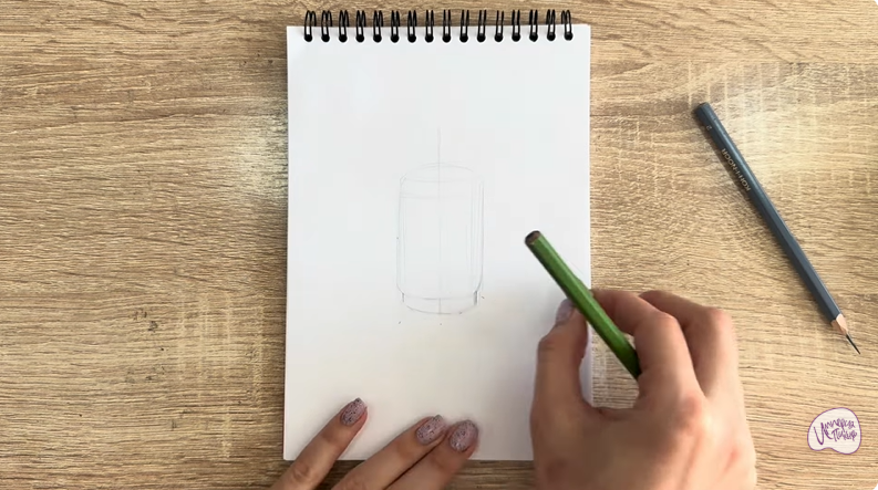 Рисуем Газовый баллон