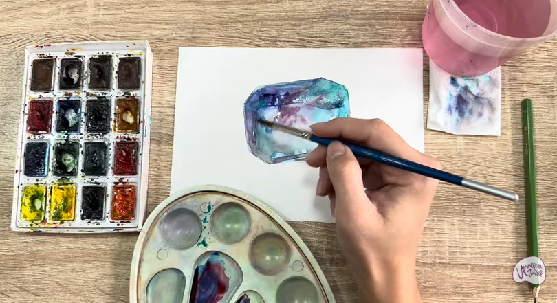 Рисуем Александрит