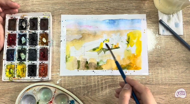 Рисуем Звенигород