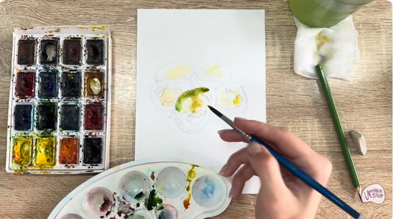 Рисуем Маринованные халапеньо