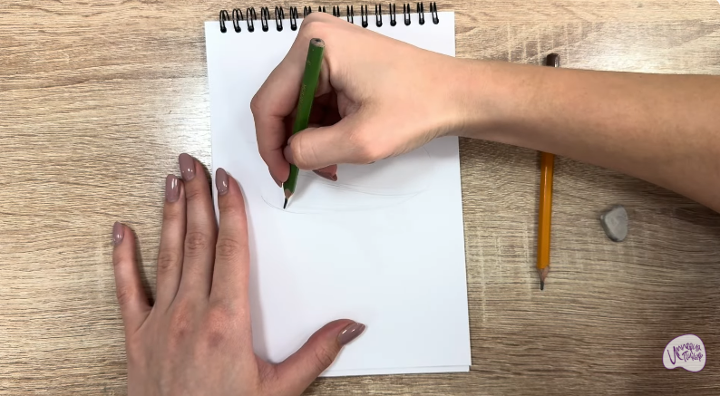 Рисуем Застежка-шнур