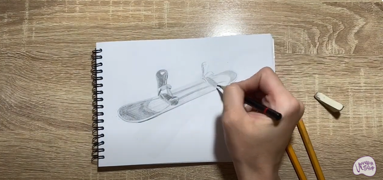 Рисуем Сноуборд