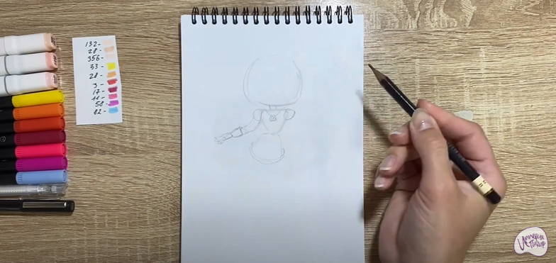 Рисуем Глория из "Геройчики"