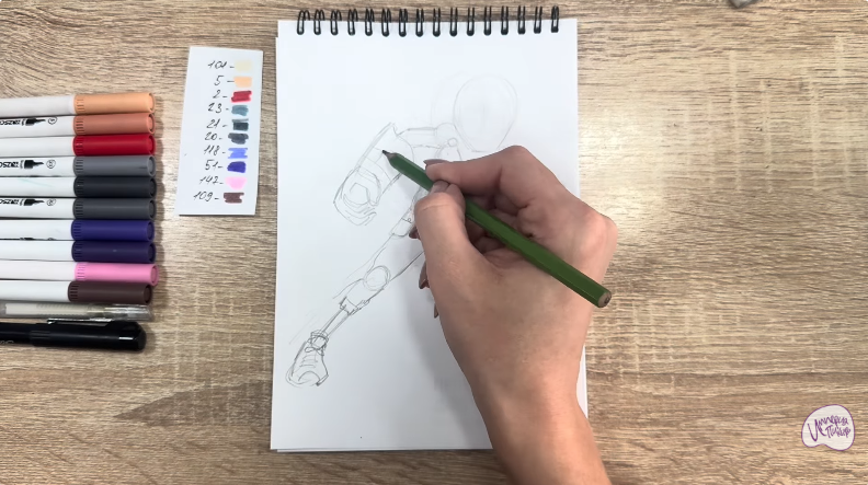 Рисуем Хиро Хамада из "Город Героев"