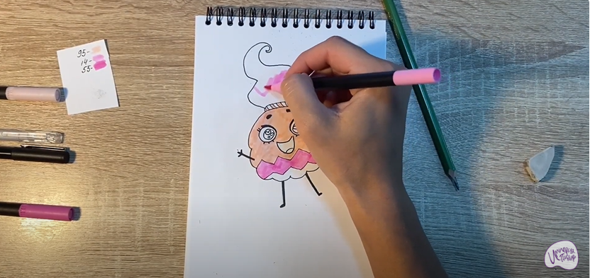 Рисуем Энн из "Лудлвилль"