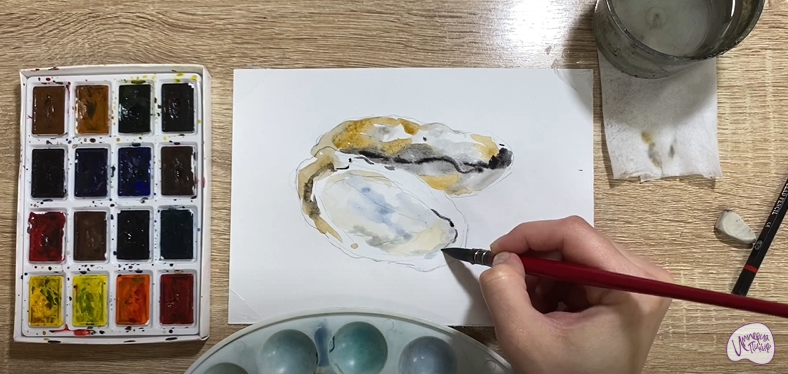 Рисуем Устрица