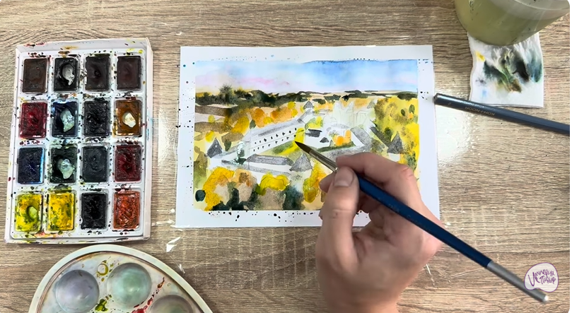 Рисуем Звенигород