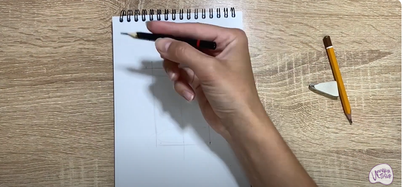 Рисуем Подставка для ручек
