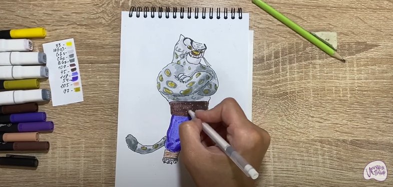 Рисуем Тай Лунг