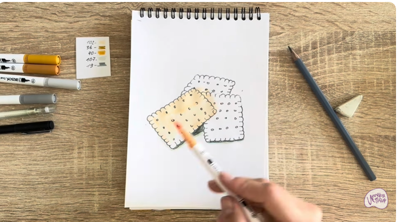 Рисуем Галеты