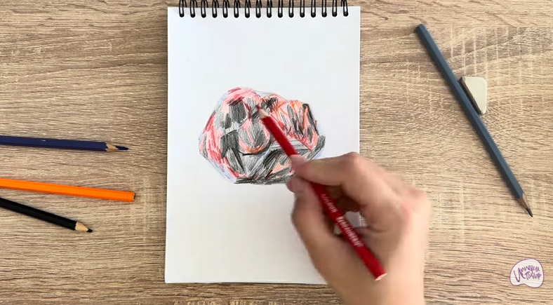 Рисуем Альмандин