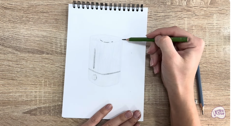 Рисуем Увлажнитель воздуха