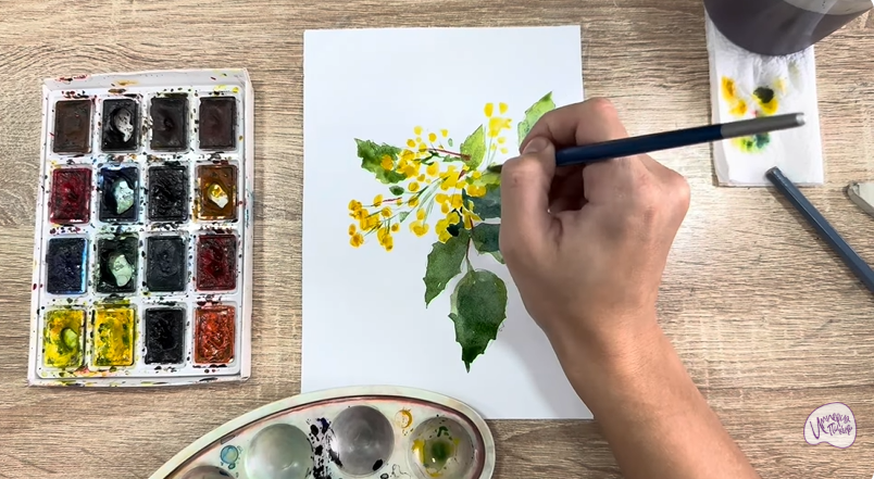 Рисуем Магония