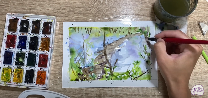 Рисуем Бобровая платина