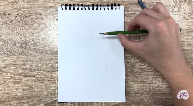 Рисуем Стакан-непроливайка