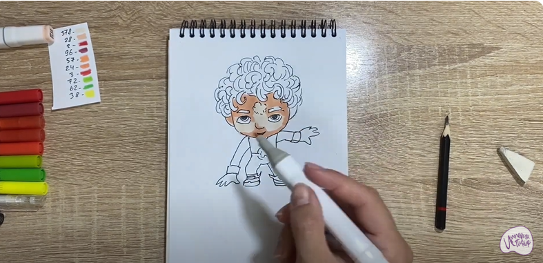 Рисуем Скаут из "Команда Флоры"