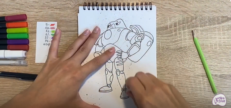 Рисуем Супергерой из "Геройчики"