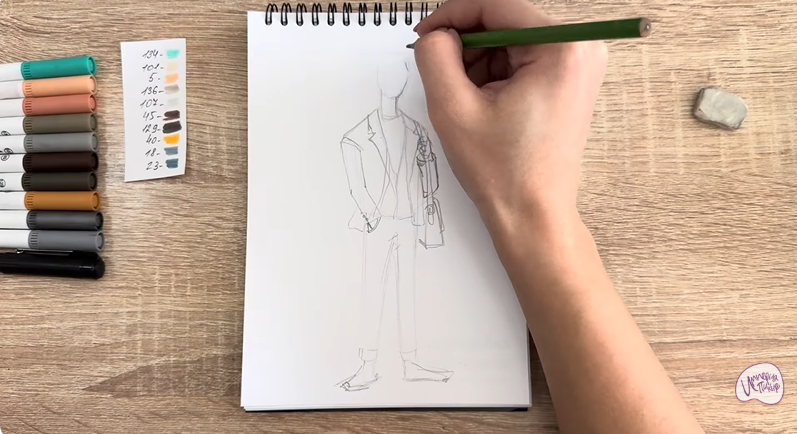 Рисуем Тадаши Хамада из «Города героев»