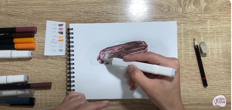 Рисуем Эклер