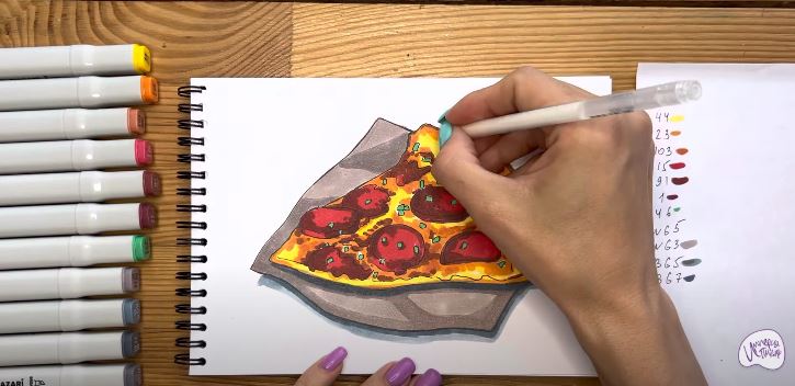 Рисуем Пицца