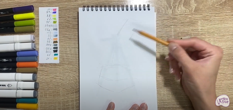 Рисуем Чак из Brawl Stars