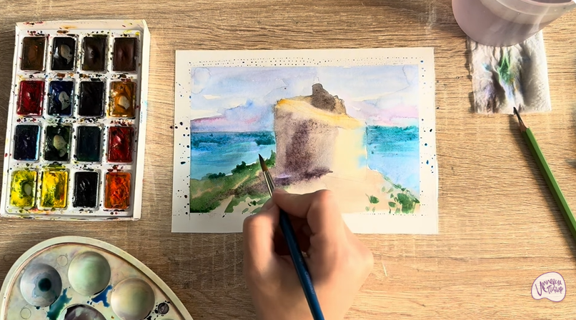 Рисуем Чобан-Кале