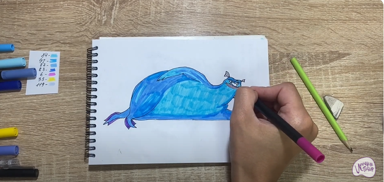 Рисуем Водяной из "Кощей. Начало"