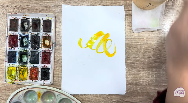 Рисуем Цедра лимона