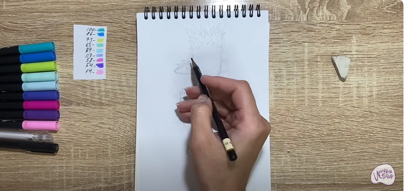 Рисуем Бак из "Команда Флоры"