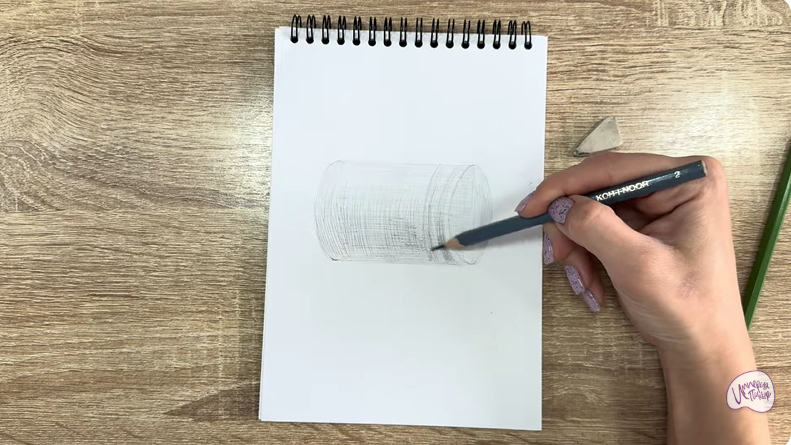 Рисуем Бигуди с липучкой