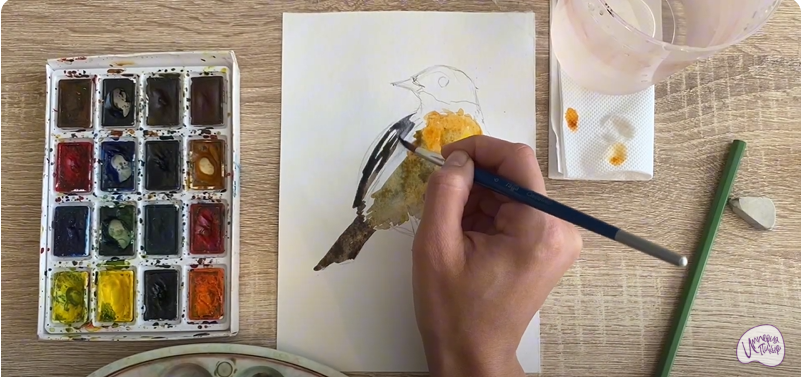 Рисуем Большой чекан