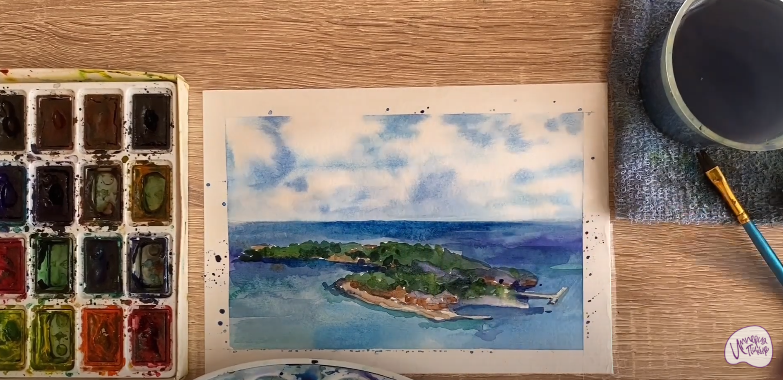 Рисуем Остров