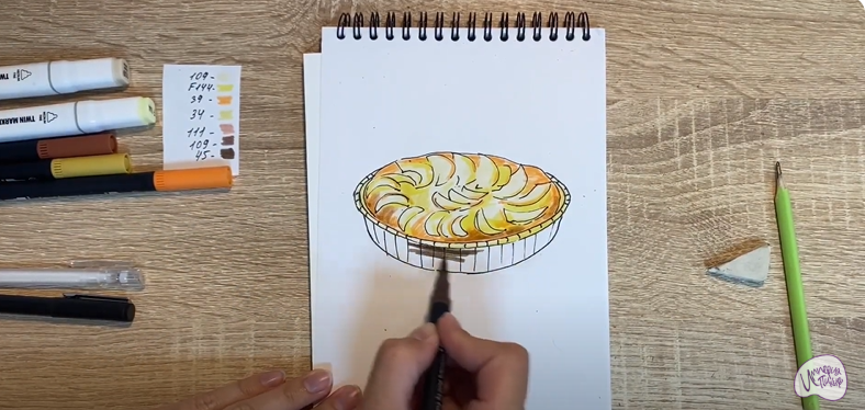 Рисуем Шарлотка