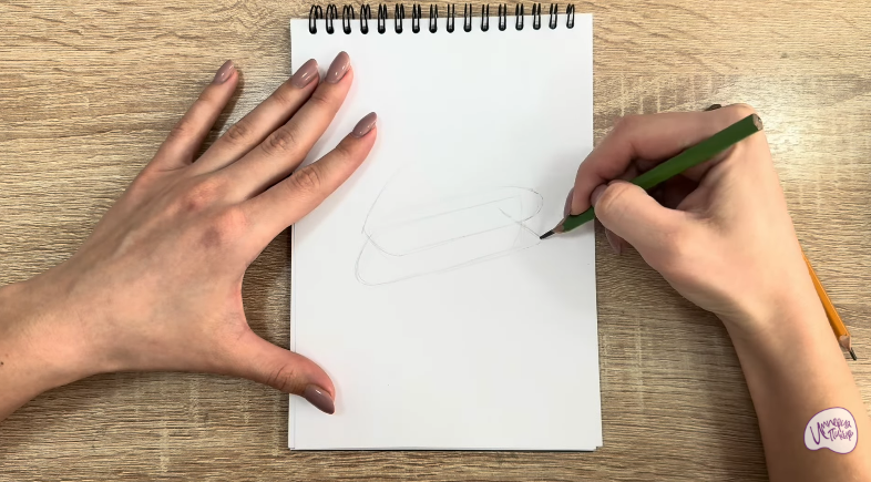 Рисуем Заколка-краб