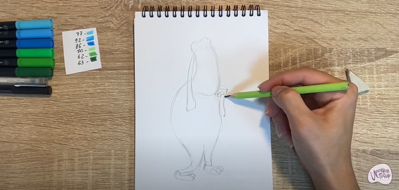 Рисуем Маффин из "Финник"