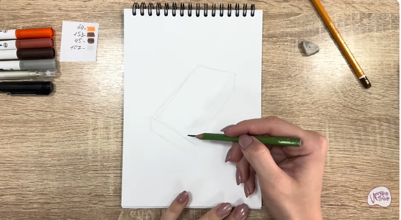 Рисуем Молочный ломтик