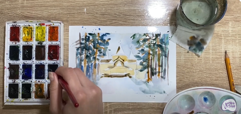 Рисуем Великий Устюг