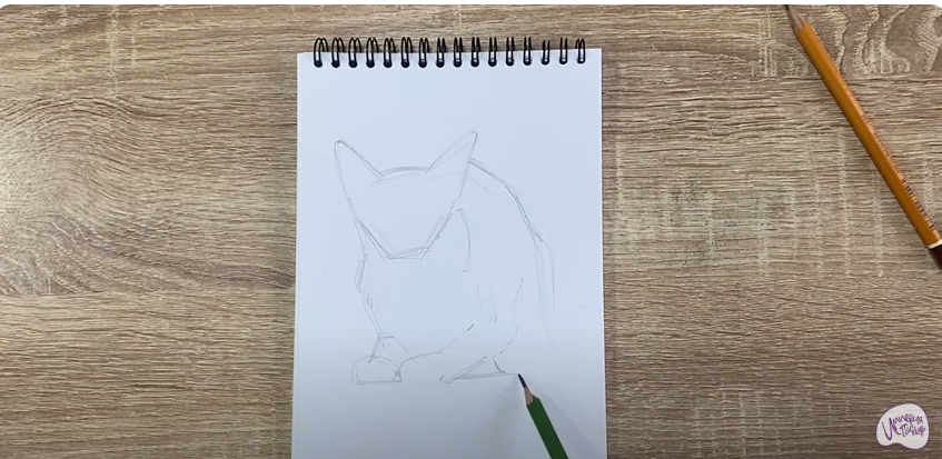 Рисуем Балинезийская кошка