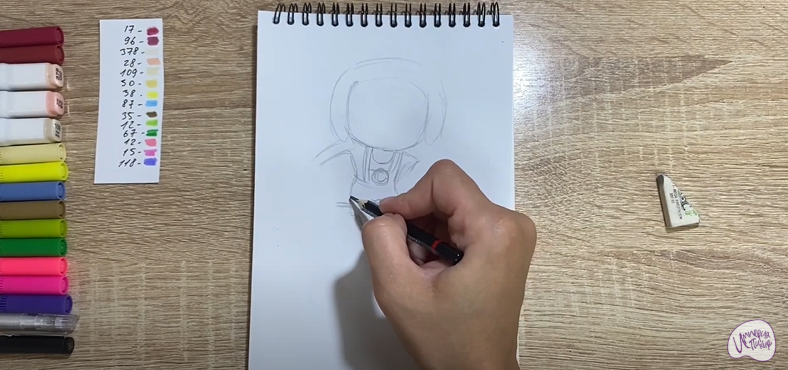 Рисуем Флора из "Команда Флоры"