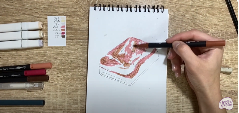 Рисуем Солёное сало