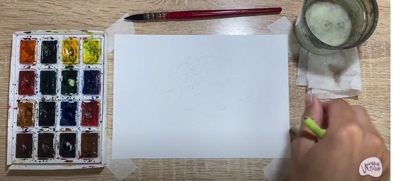 Рисуем Вейгела