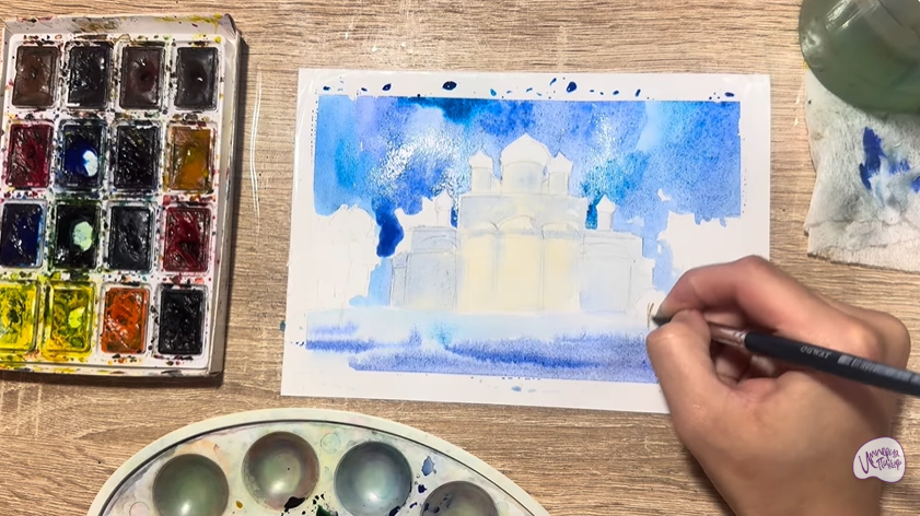 Рисуем Переславль-Залесский