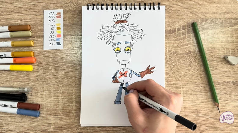 Рисуем Баквит из "Герои Энвелла"