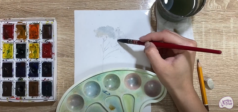 Рисуем Тысячелистник