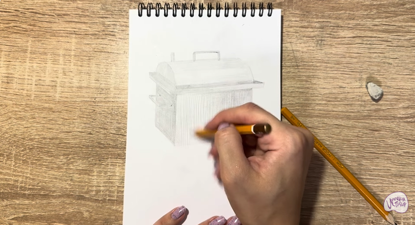 Рисуем Коптильня