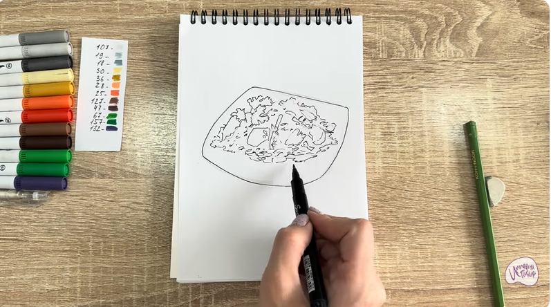 Рисуем Плов