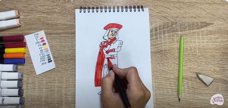Рисуем Лорд Фаркуад из "Шрека"