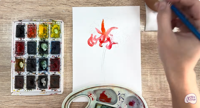 Рисуем Ликорис