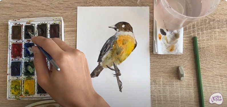 Рисуем Большой чекан